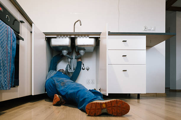 Professional Leak Detection technician working in Brushton, NY